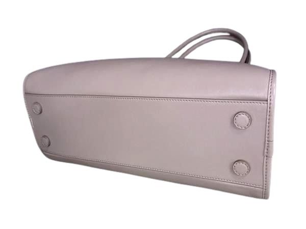 J&M DAVIDSON ジェイアンドエムデヴィッドソン ハンドバッグ ビューロー ベージュ レザー レディース 超美品