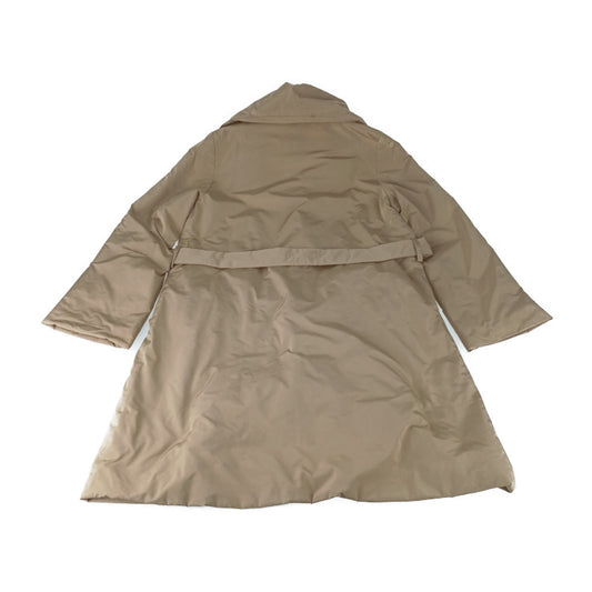 LANVIN COLLECTION ランバン コレクション コート ロングコート 10C4225 ベージュ ポリエステル レディース ベルト付き #40