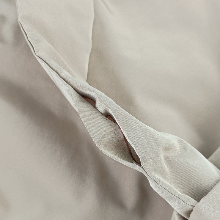 LANVIN COLLECTION ランバン コレクション コート ロングコート 10C4225 ベージュ ポリエステル レディース ベルト付き #40