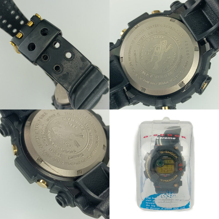 CASIO カシオ 腕時計 G-SHOCK Gショック フロッグマン 7周年記念モデル DW-8201NT-1JR ブラック 樹脂 チタン メンズ クオーツ デジタル