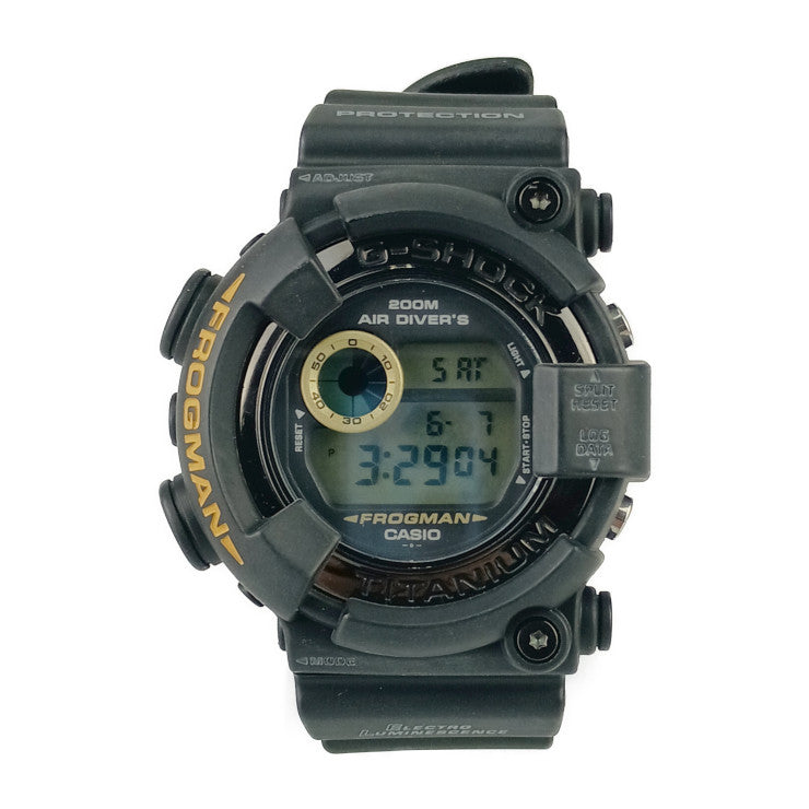 CASIO カシオ 腕時計 G-SHOCK Gショック メン・イン・ブラック フロッグマン DW-8200BM-1T ブラック 樹脂 チタン メンズ クオーツ デジタル