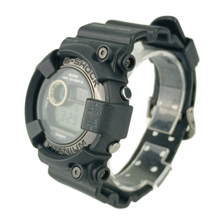 CASIO カシオ 腕時計 G-SHOCK Gショック メン・イン・ブラック フロッグマン DW-8200BM-1T ブラック 樹脂 チタン メンズ クオーツ デジタル