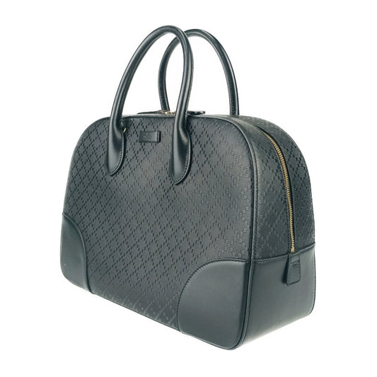 超美品 GUCCI グッチ ハンドバッグ ブライトディアマンテ 2WAYバッグ 354332 ブラック ゴールド金具 レザー レディース ミニボストンバッグ ショルダーバッグ