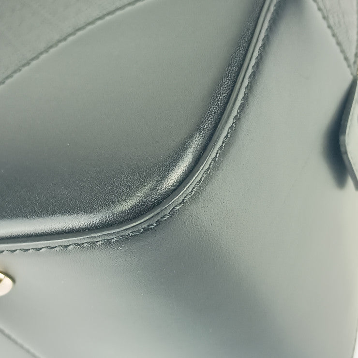 超美品 GUCCI グッチ ハンドバッグ ブライトディアマンテ 2WAYバッグ 354332 ブラック ゴールド金具 レザー レディース ミニボストンバッグ ショルダーバッグ