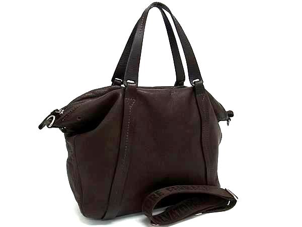 Salvatore Ferragamo サルバトーレ フェラガモ ハンドバッグ - GO-246764 ブラウン レザー レディース 2WAY