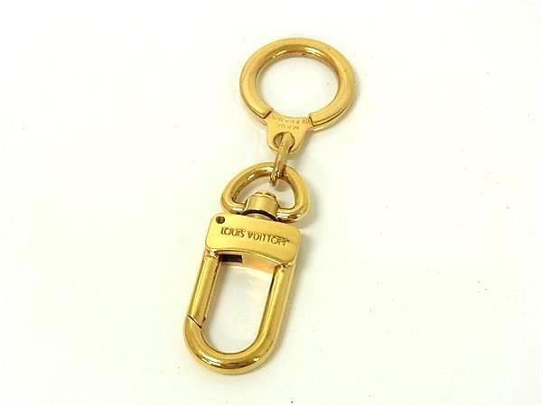 LOUIS VUITTON ルイヴィトン キーホルダー アノクレ M62694 ゴールド メタル ユニセックス 美品
