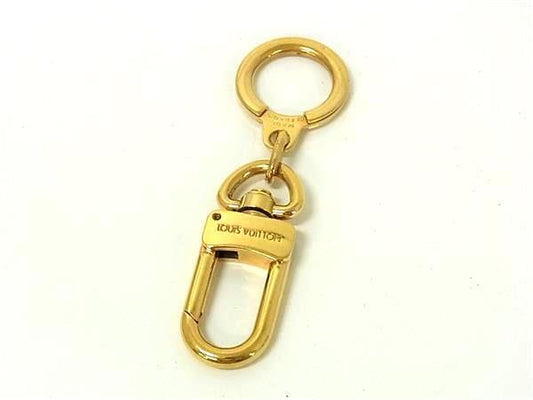 LOUIS VUITTON ルイヴィトン キーホルダー アノクレ M62694 ゴールド メタル ユニセックス 美品