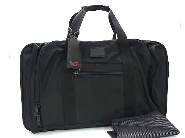 TUMI トゥミ ボストン バッグ エクスパンダブル 278D3 ブラック ナイロン メンズ