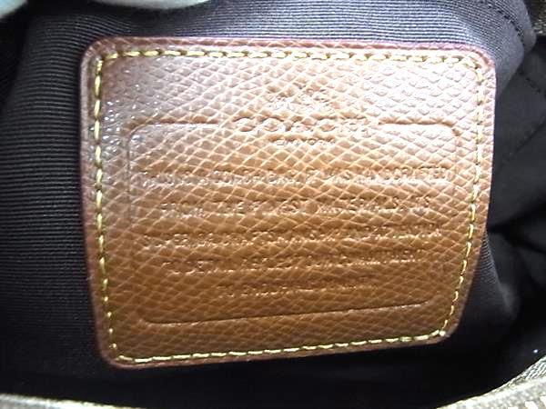 COACH コーチ ハンドバッグ シグネチャー スモール マーゴット キャリーオール F34608 ブラウン ベージュ PVC×レザー レディース 2WAY 新品未使用展示品