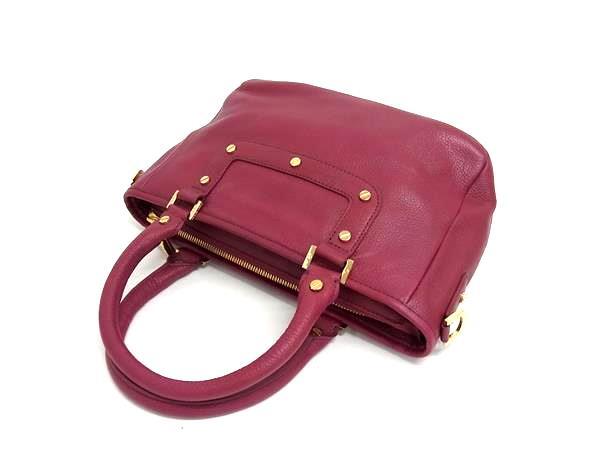 TORY BURCH トリーバーチ ハンドバッグ アマンダ ピンク系 レザー レディース 2WAY ゴールド金具