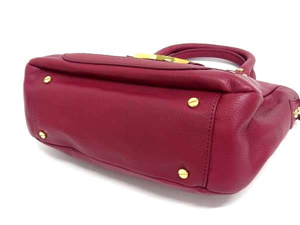 TORY BURCH トリーバーチ ハンドバッグ アマンダ ピンク系 レザー レディース 2WAY ゴールド金具