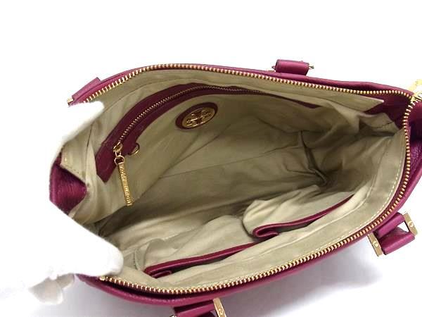 TORY BURCH トリーバーチ ハンドバッグ アマンダ ピンク系 レザー レディース 2WAY ゴールド金具
