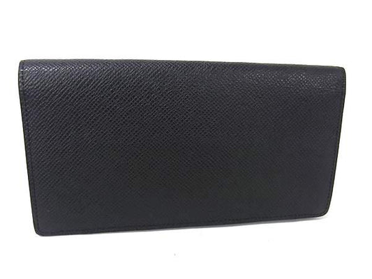 LOUIS VUITTON ルイヴィトン 財布 ポルトフォイユ ロン M33402 アルドワーズ(ブラック系) タイガ メンズ 美品