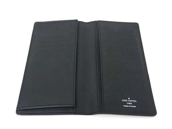 LOUIS VUITTON ルイヴィトン 財布 ポルトフォイユ ロン M33402 アルドワーズ(ブラック系) タイガ メンズ 美品