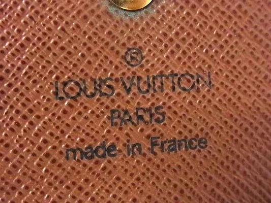 LOUIS VUITTON ルイヴィトン キーケース モノグラム ミュルティクレ6 M62630 ブラウン PVC レザー ユニセックス 6連 ゴールド金具
