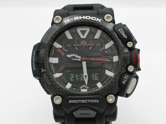 CASIO カシオ 時計 GSHOCK MASTER OF G AIR グラビティマスター GRB2001AJF ブラック カーボン 樹脂 メンズ 超美品