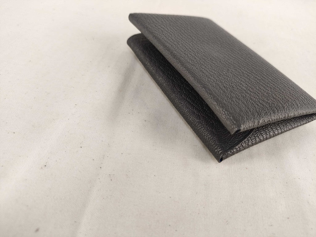 HERMES エルメス カードケース カルヴィデュオ ヴェルソ アルドワーズ×ブルーイドラ シェーブル ユニセックス シルバー金具 新品未使用展示品