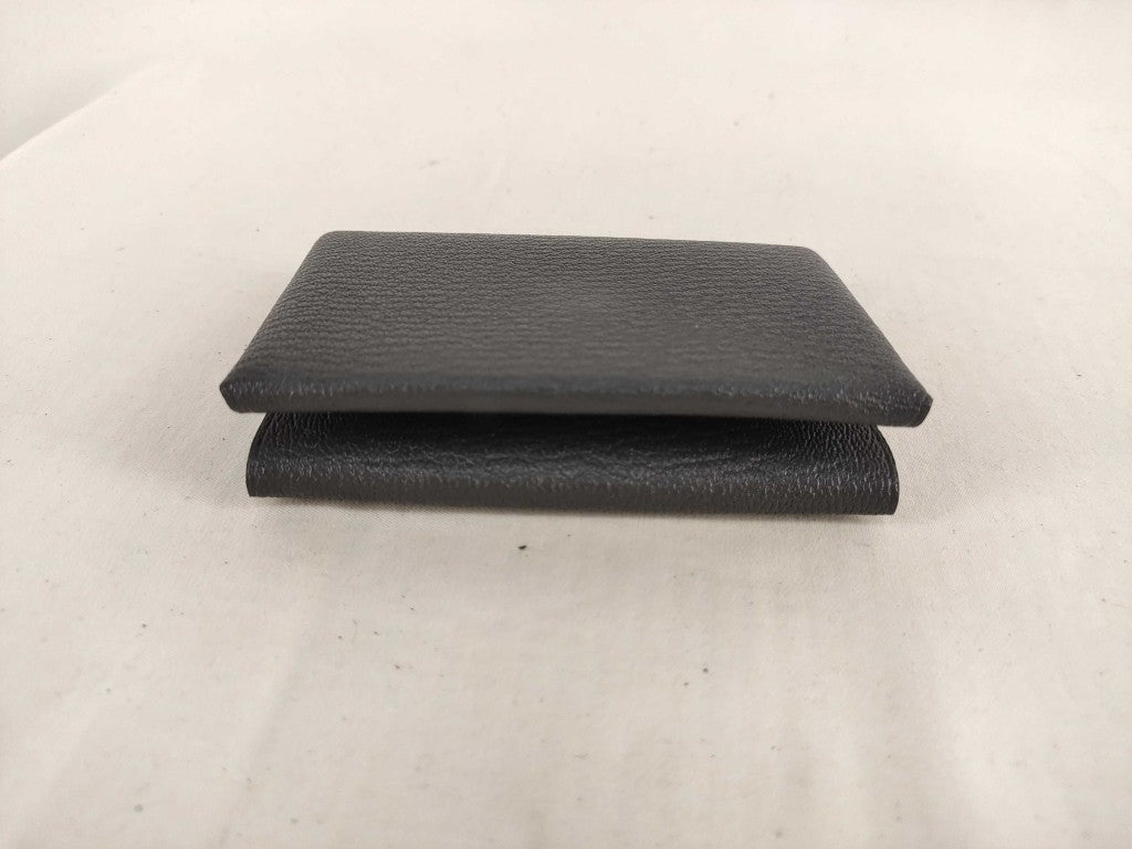 HERMES エルメス カードケース カルヴィデュオ ヴェルソ アルドワーズ×ブルーイドラ シェーブル ユニセックス シルバー金具 新品未使用展示品