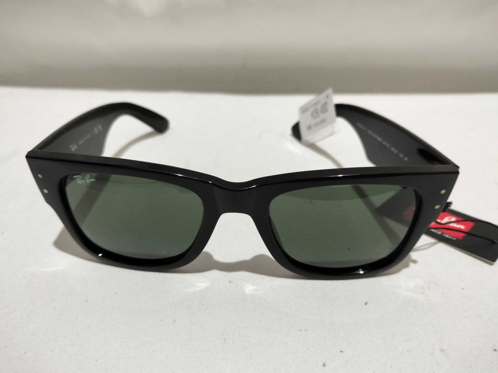 RayBan レイバン サングラス メガ ウェイファーラー RB 0840SF ブラック プラスチック メンズ 超美品