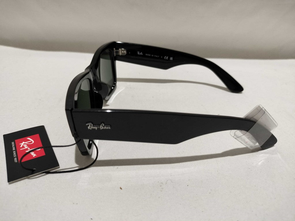 RayBan レイバン サングラス メガ ウェイファーラー RB 0840SF ブラック プラスチック メンズ 超美品