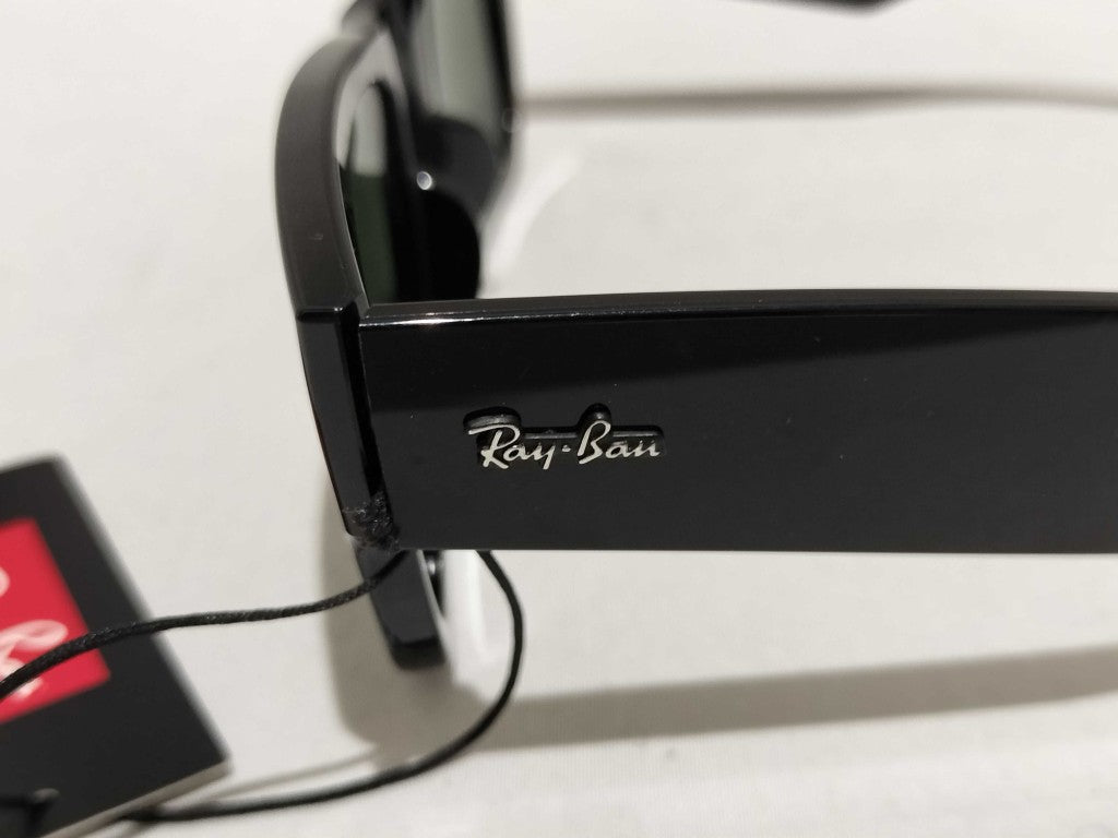 RayBan レイバン サングラス メガ ウェイファーラー RB 0840SF ブラック プラスチック メンズ 超美品