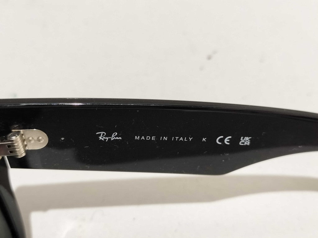 RayBan レイバン サングラス メガ ウェイファーラー RB 0840SF ブラック プラスチック メンズ 超美品