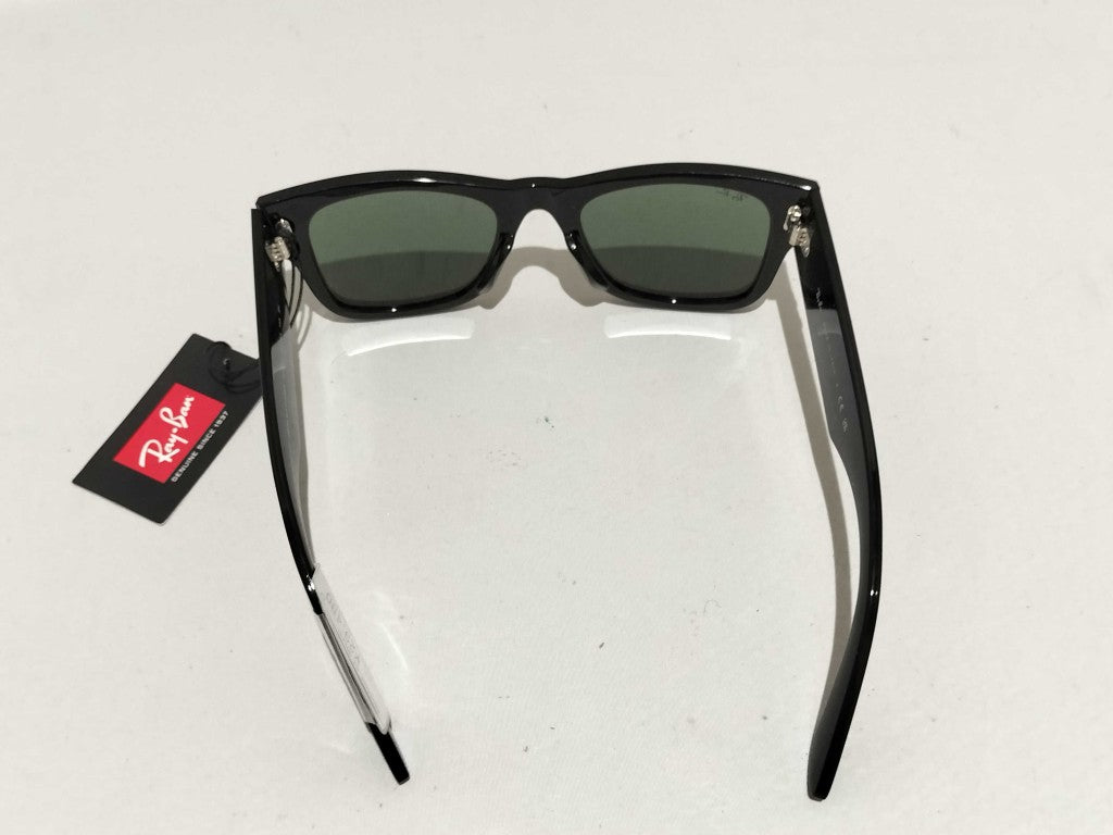 RayBan レイバン サングラス メガ ウェイファーラー RB 0840SF ブラック プラスチック メンズ 超美品