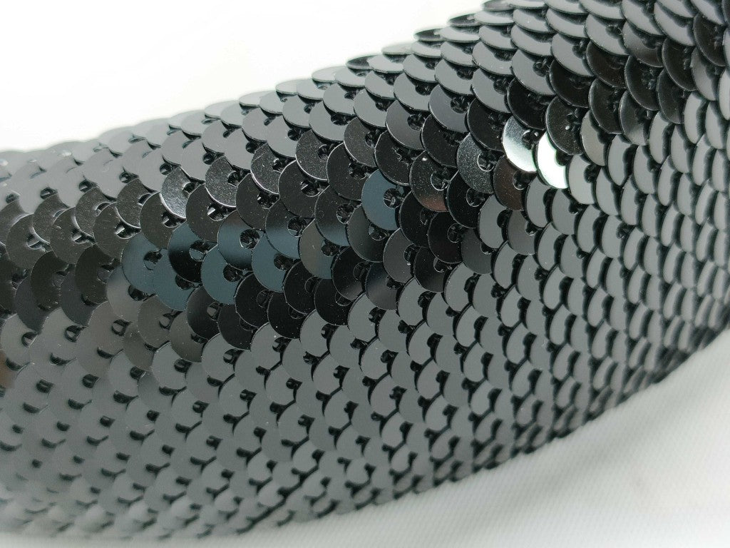 PRADA プラダ カチューシャ ブラック サテン スパンコール レディース 美品