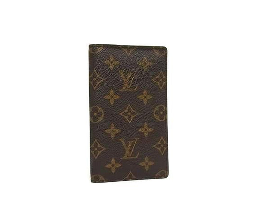 LOUIS VUITTON ルイヴィトン 手帳カバー モノグラム アジェンダポッシュ R20503 ブラウン PVC レザー ユニセックス