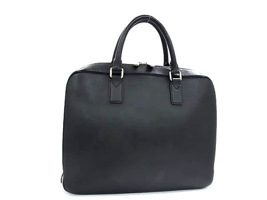 LOUIS VUITTON ルイヴィトン ビジネスバッグ ネオ イゴール M32782 アルドワーズ(ブラック系) タイガ メンズ シルバー金具 美品