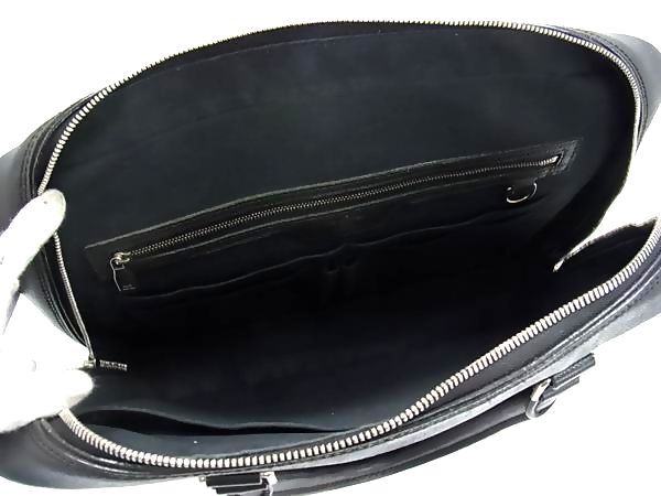 LOUIS VUITTON ルイヴィトン ビジネスバッグ ネオ イゴール M32782 アルドワーズ(ブラック系) タイガ メンズ シルバー金具 美品