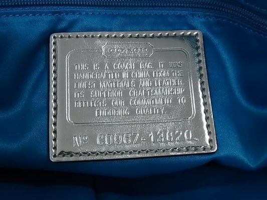 COACH コーチ トートバッグ 13820 ゴールド レザー レディース 美品