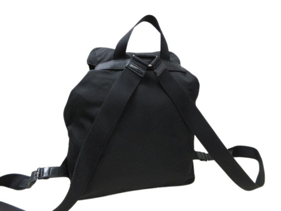 PRADA プラダ リュックサック テスート - ナイロン ユニセックス 三角ロゴプレート トライアングルロゴ シルバー金具 白タグ