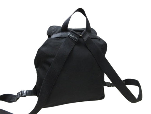 PRADA プラダ リュックサック テスート - ナイロン ユニセックス 三角ロゴプレート トライアングルロゴ シルバー金具 白タグ