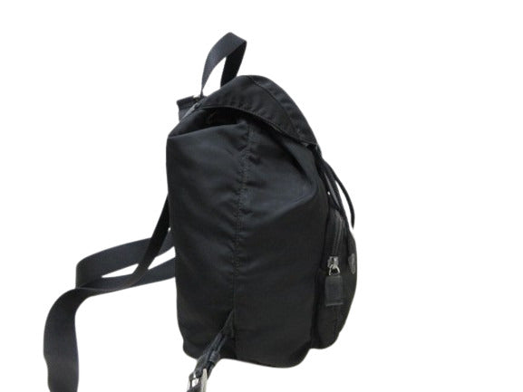 PRADA プラダ リュックサック テスート - ナイロン ユニセックス 三角ロゴプレート トライアングルロゴ シルバー金具 白タグ