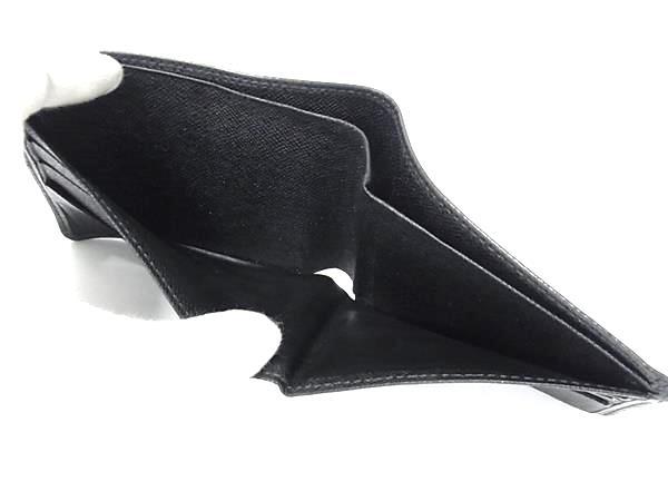 美品 LOUIS VUITTON ルイヴィトン 二つ折り 財布 ポルトビエ 6カルト クレディ M30482 アルドワーズ ブラック タイガ メンズ