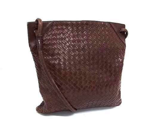 BOTTEGA VENETA ボッテガヴェネタ ショルダーバッグ イントレチャート 10391003109EBO ブラウン レザー