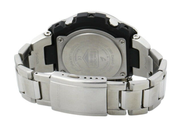 CASIO カシオ 腕時計 G-SHOCK G-STEEL GST-W110D-1AJF ブラック文字盤 シルバー SS メンズ 美品