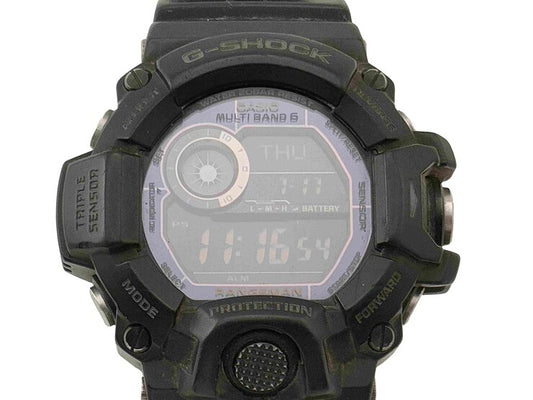 CASIO カシオ 腕時計 G-SHOCK MASTER OF G RANGEMAN GW-9400J ブラック ラバー メンズ