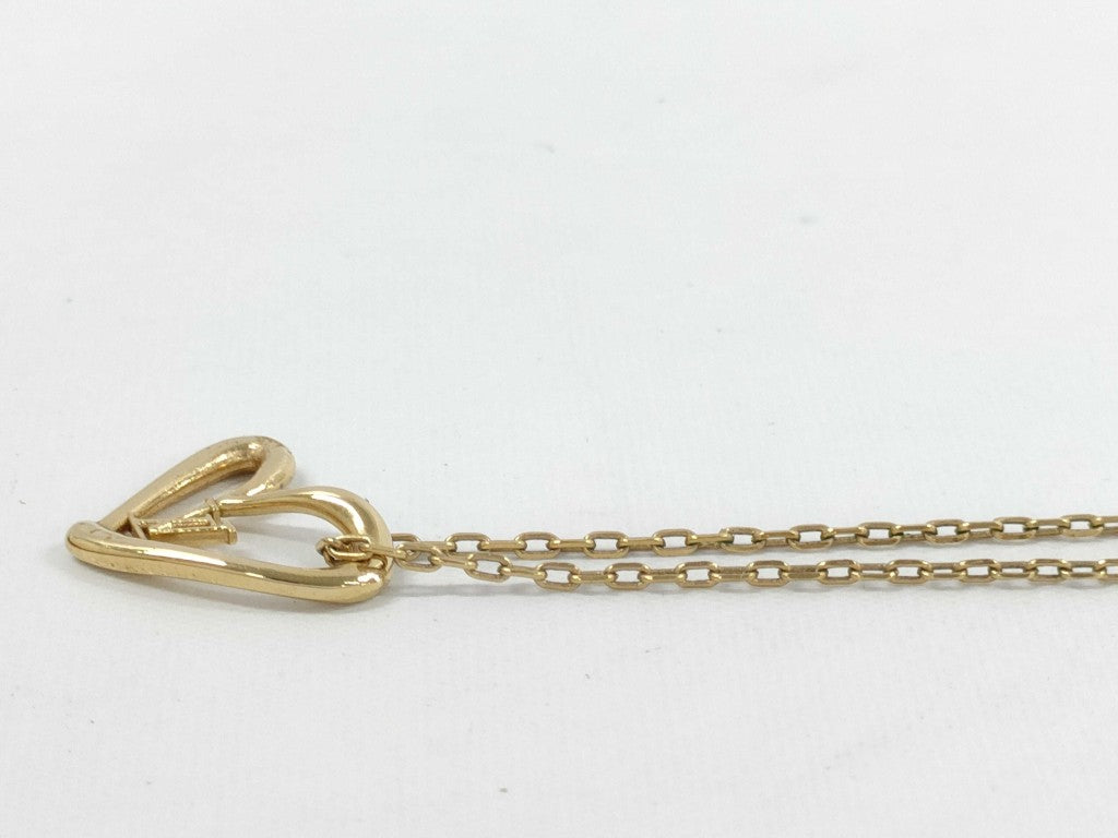 LOUIS VUITTON ルイヴィトン ネックレス コリエハート フォーリンラブ M00465 ゴールド メタル レディース 新古未使用展示品