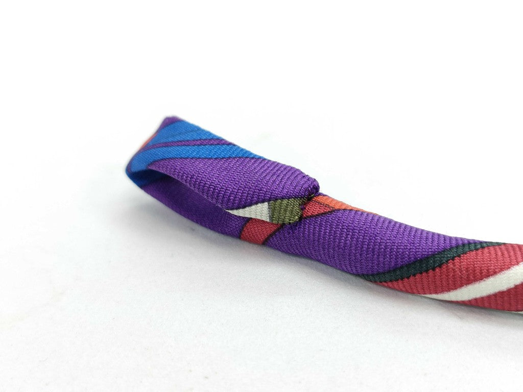 HERMES エルメス ブレスレット プティアッシュ ブリッド ソワ PM マルチカラー シルク レディース 美品