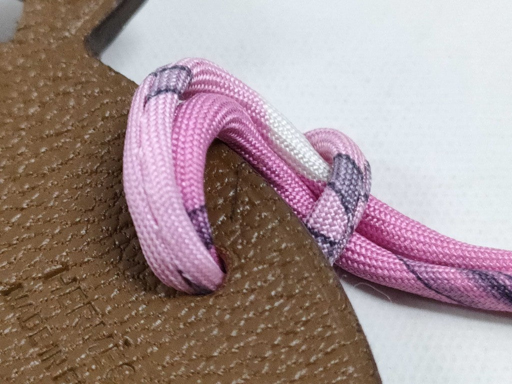 HERMES エルメス バッグチャーム プティアッシュ チャーム ブラウン レザー レディース パンダモチーフ 新品未使用展示品