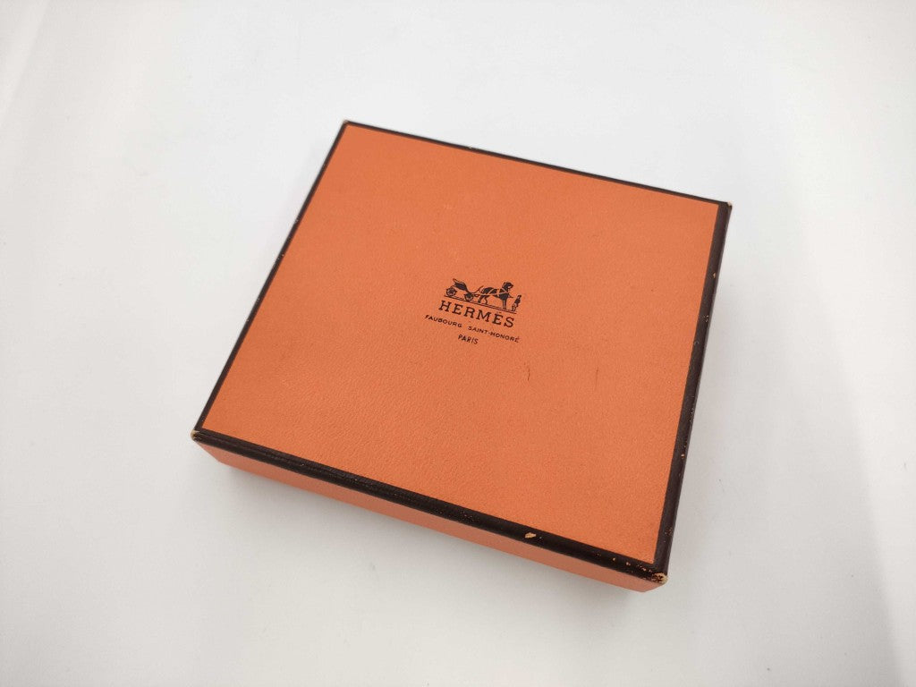 HERMES エルメス バングル ゴールド レッド リザード メタル レディース ツイスト