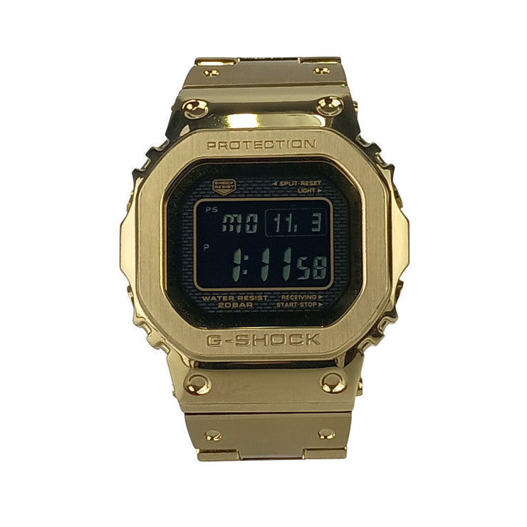 CASIO カシオ 時計 GSHOCK FULL METAL フルメタル 5000 SERIES GMWB5000GD9JF ゴールド GP メンズ デジタル 美品