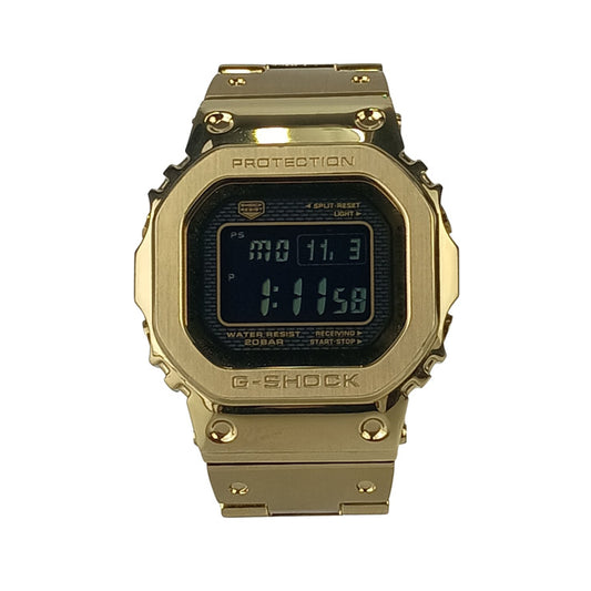 CASIO カシオ 時計 GSHOCK FULL METAL フルメタル 5000 SERIES GMWB5000GD9JF ゴールド GP メンズ デジタル 美品