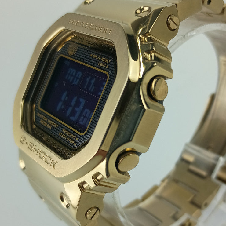 CASIO カシオ 時計 GSHOCK FULL METAL フルメタル 5000 SERIES GMWB5000GD9JF ゴールド GP メンズ デジタル 美品
