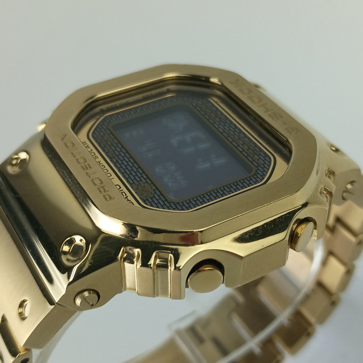 CASIO カシオ 時計 GSHOCK FULL METAL フルメタル 5000 SERIES GMWB5000GD9JF ゴールド GP メンズ デジタル 美品