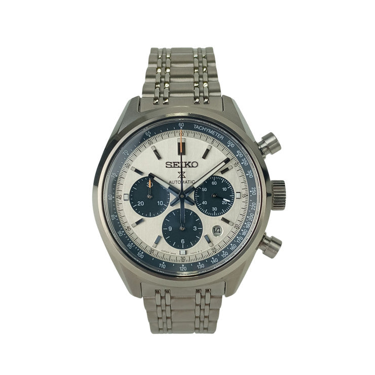 SEIKO セイコー 時計 プロスペックススピードタイマーメカニカルクロノグラフ セイコーウォッチサロン専用モデル 8R4800S0/SBEC021 シルバー SS メンズ 新品未使用展示品