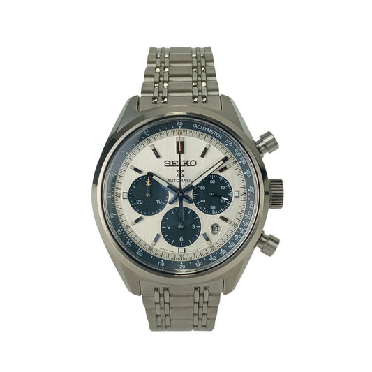 SEIKO セイコー 時計 プロスペックススピードタイマーメカニカルクロノグラフ セイコーウォッチサロン専用モデル 8R4800S0/SBEC021 シルバー SS メンズ 新品未使用展示品