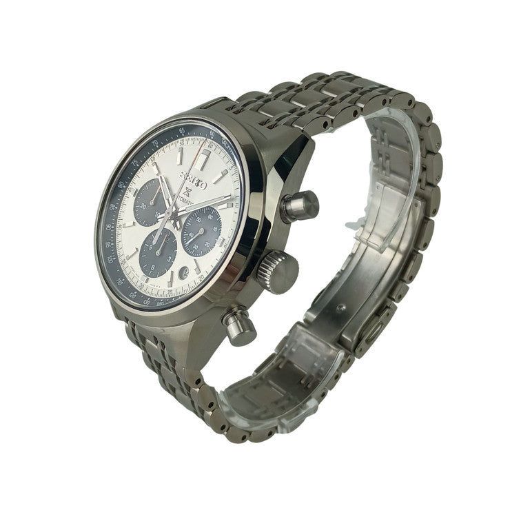 SEIKO セイコー 時計 プロスペックススピードタイマーメカニカルクロノグラフ セイコーウォッチサロン専用モデル 8R4800S0/SBEC021 シルバー SS メンズ 新品未使用展示品
